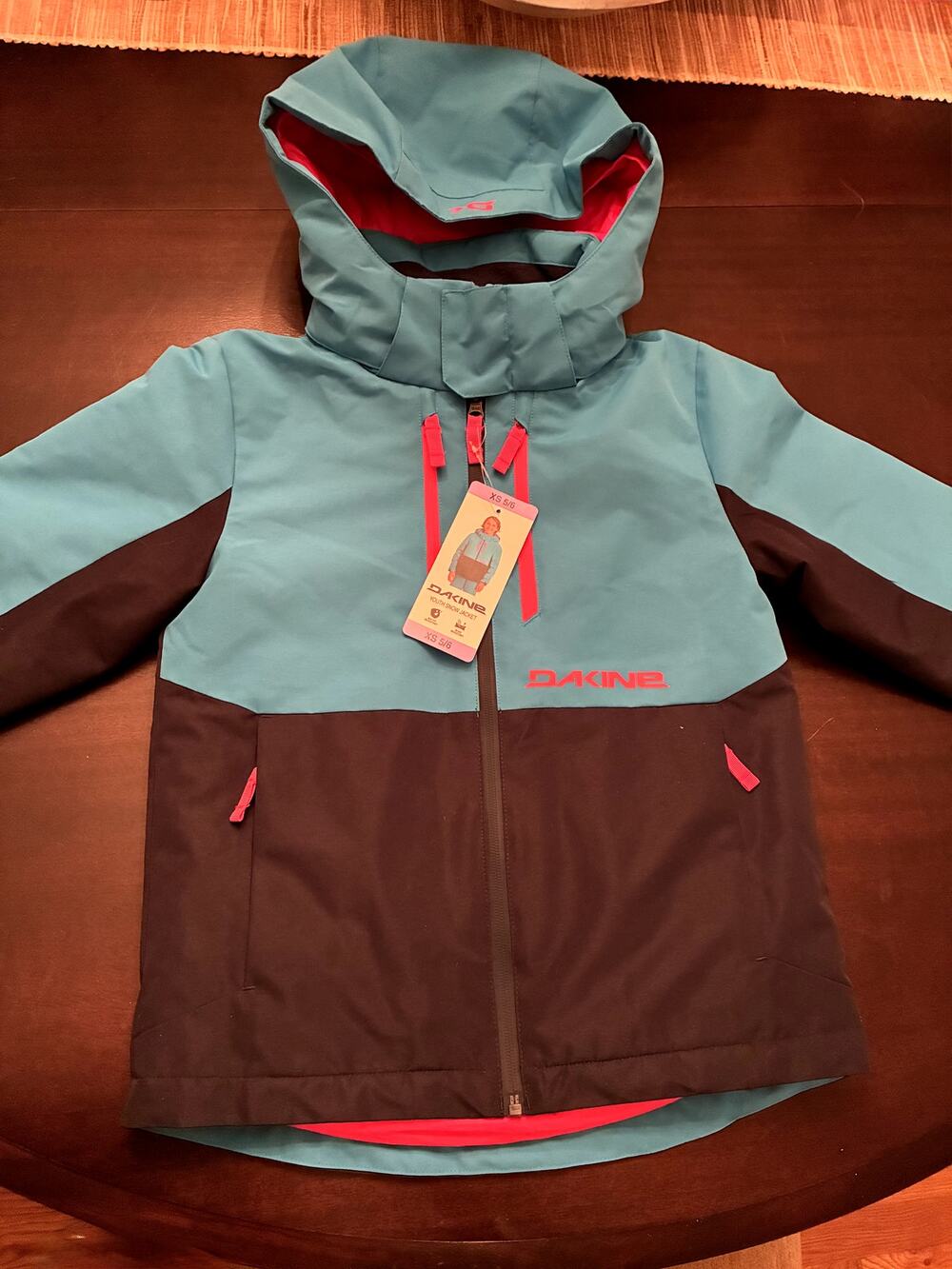 DAKINE Youth XS 5/6 Snow Jacket NWT